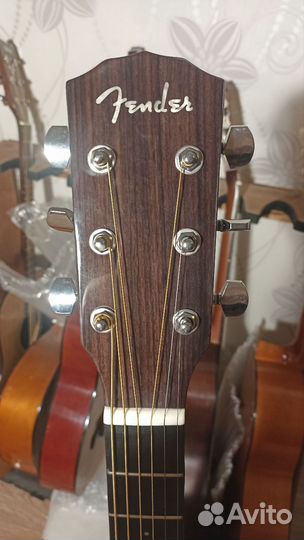 Акустическая гитара fender 140 sce all mah