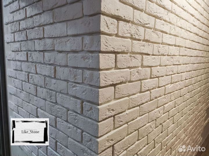 Декоративный кирпич. Укладка гипсовой плитки