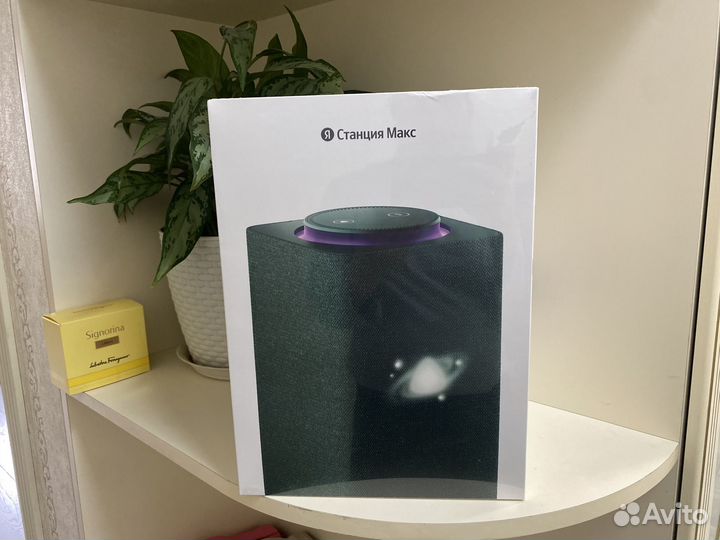 Новая Яндекс станция Макс green