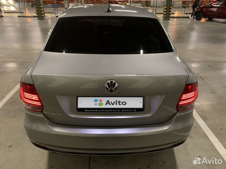 Volkswagen Polo 1.6 МТ, 2018, 74 000 км