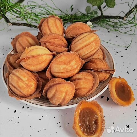 Орешки со сгущёнкой