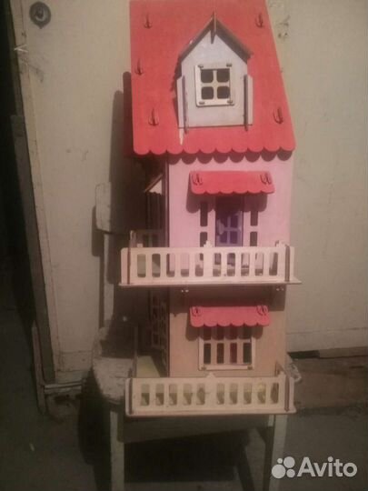 Домик деревянный для мелких животных