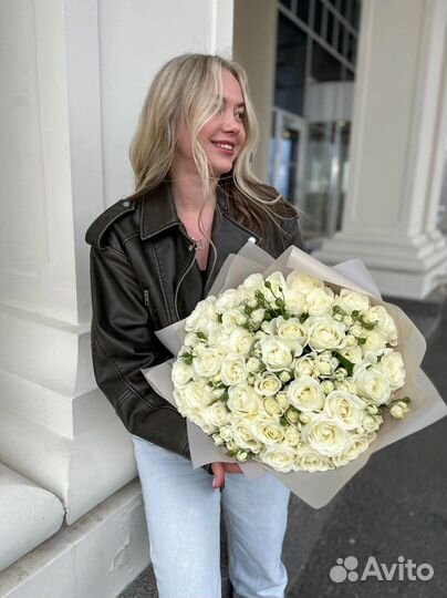 Цветы розы и букеты с доставкой 24