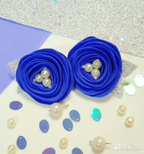 Заколки для девочек ручной работы