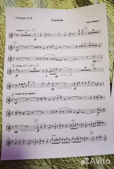 Профессиональный набор нот