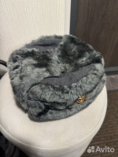 Мужская зимняя шапка военная