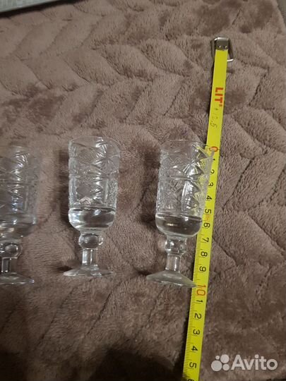 Хрустальные рюмки СССР
