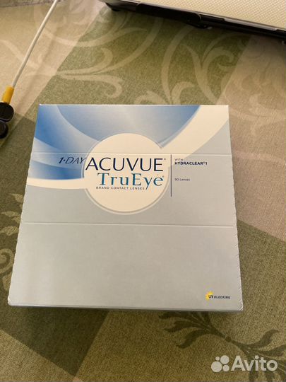 Линзы однодневные Acuvue TruEya