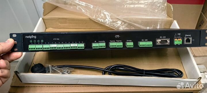 Netping Uniping server solution + датчики