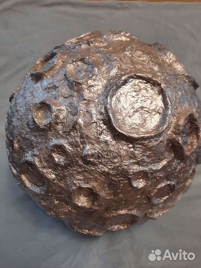 Поделка ко дню космонавтики. Луна