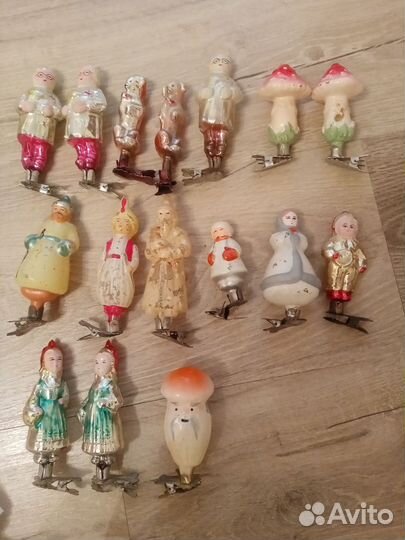 Елочные игрушки СССР