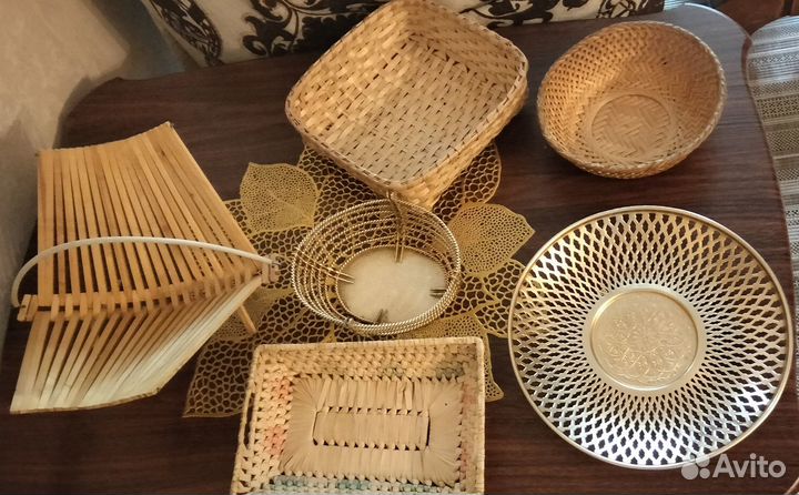 Кухонная утварь СССРхлебницы,сухарницы,фруктовницы