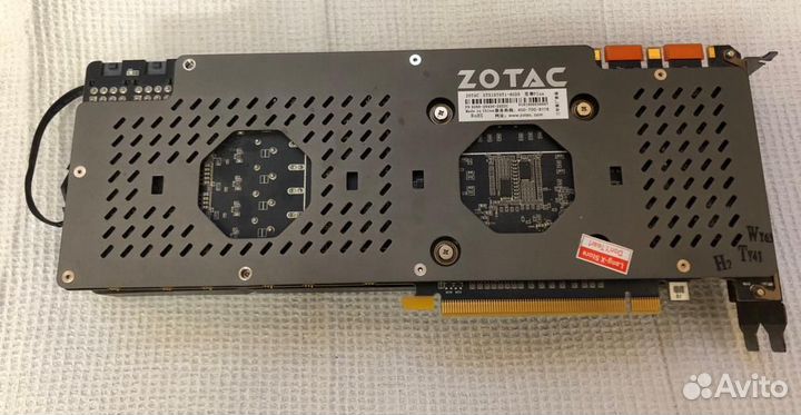 Видеокарта zotac GTX1070Ti-8GD5