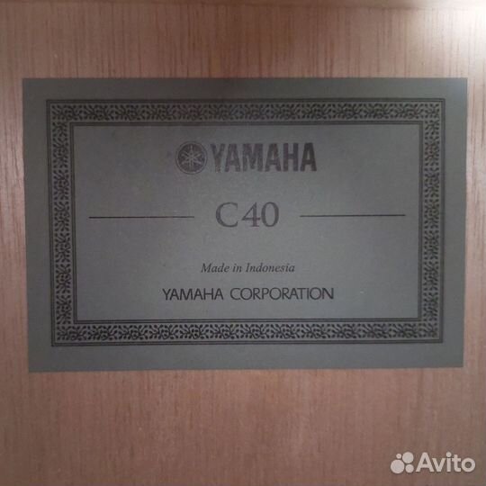Гитара yamaha C40