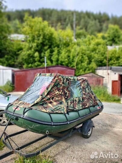 Suzumar 390 с теннтом под водомет и винт
