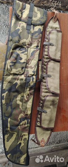 Чехол для охотничьего ружья,и патронтаж