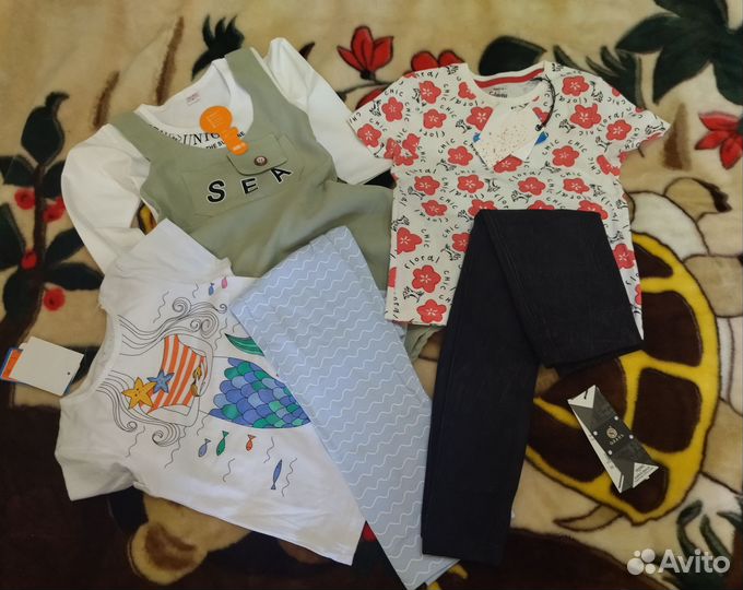 Одежда пакетом для девочек 110-116