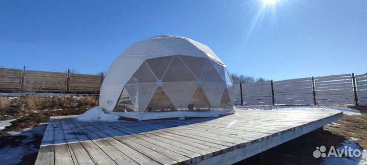 Геокупол для глемпинга