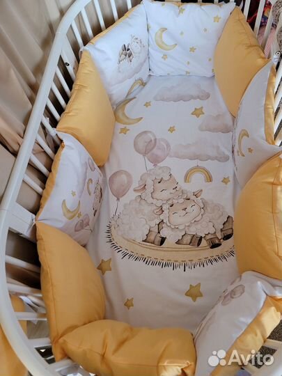 Бортики в кроватку