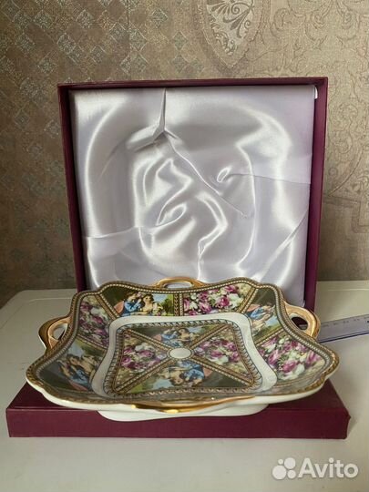 Ваза блюдо для фруктов фарфор япония