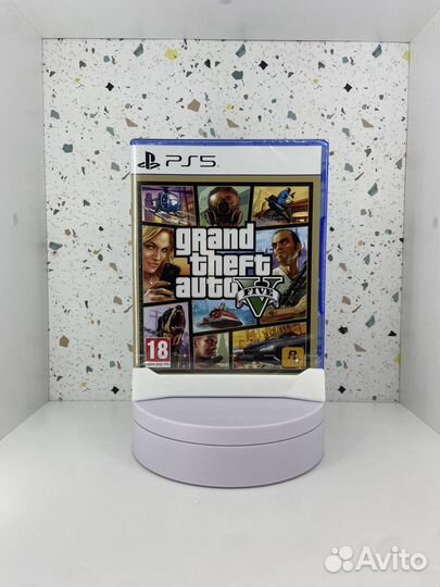PS5 GTA 5 диск