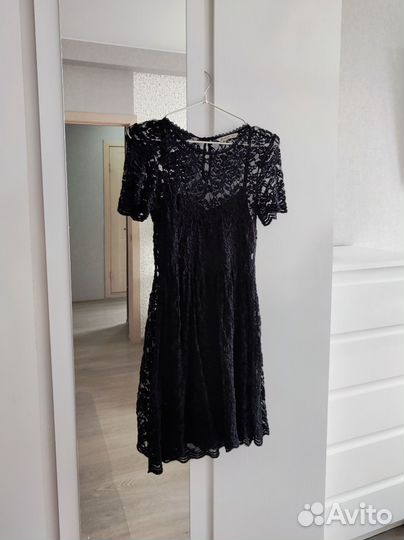 Платье чёрное stradivarius m