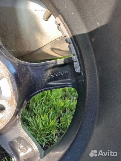 Диски литые с зимней резиной