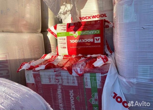 Утеплитель RockWool Лайт Баттс Скандик 800х600х100