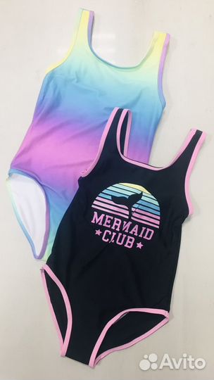 Новый купальник для девочки 7-14 л