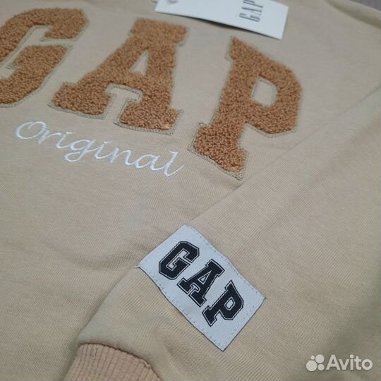 Костюм Gap трехнитка 104 бежевый