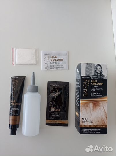 Стойкая крем-краска тон 9.8 жемчужный блонд