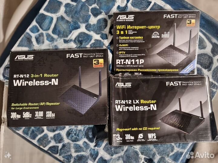 Wi-fi роутеры 2,4 ггц (300N) Asus, SNR-CPE