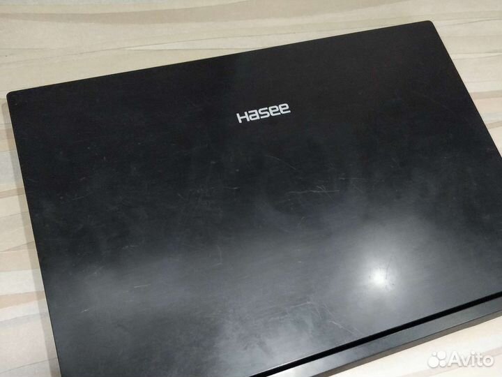 Игровой ноутбук Hasee i7, rtx 2060, 144hz