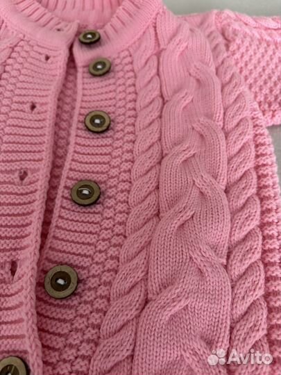 Вязаный комбинезон