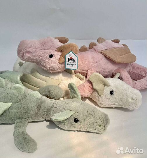 Игрушки мягкие Дракон Мишки Тедди Единорог Сюрприз