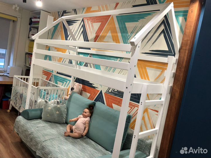 Кровать чердак