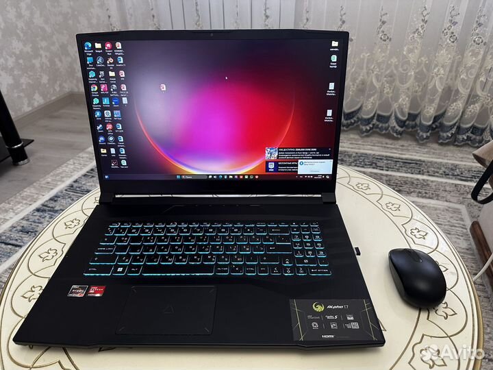 Игровой ноутбук msi alpha 17