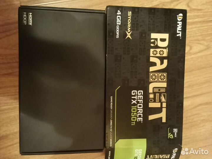 Видеокарта Palit GeForce GTX 1050 Ti 4 гб