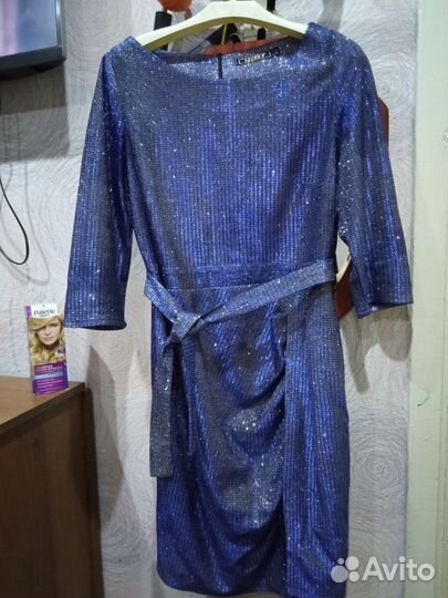 Блестящее платье праздничное