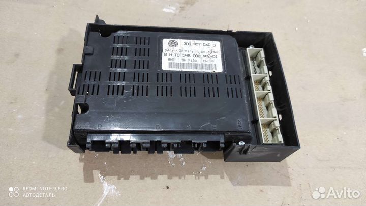 Блок управления климатконтролем Volkswagen Phaeton