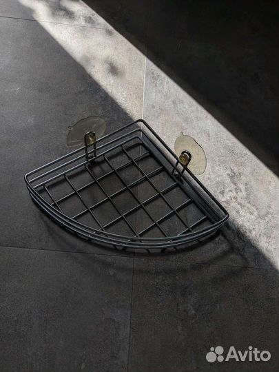 Полочка для ванной металл