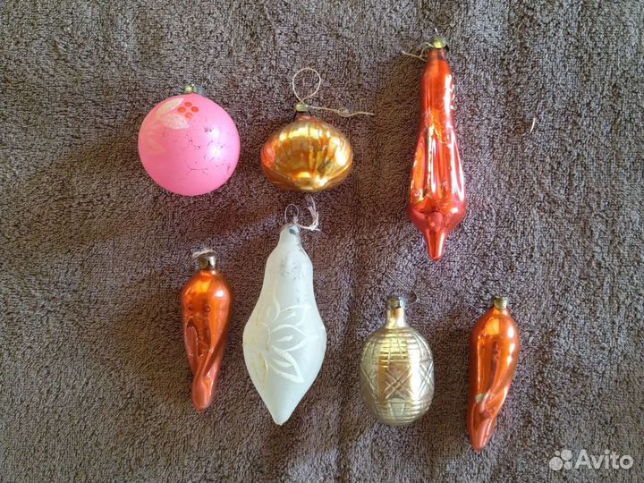 Елочные игрушки СССР