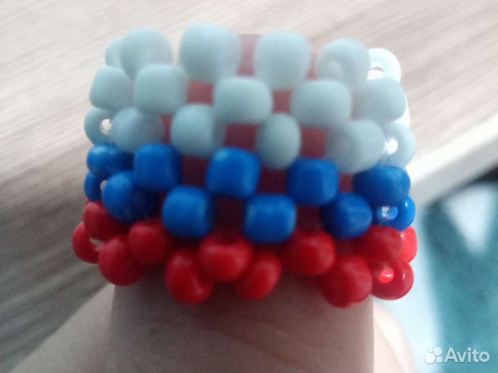Кольцо из бисера,забирать самому из Бийска