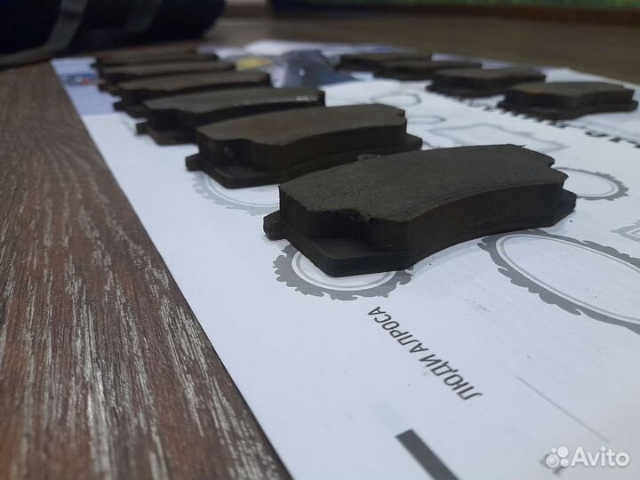 Тормозные колодки лада тиир 260