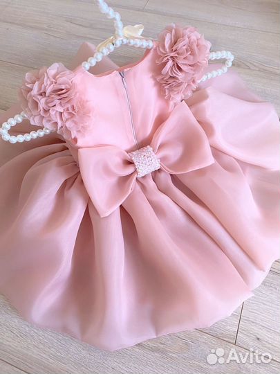 Нарядное платье для девочки 74 80 86 92 98 104