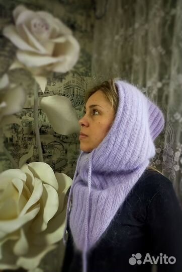 Капор из пуха норки