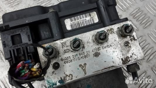 Блок ABS nissan tiida C11X (7DN05KW01)