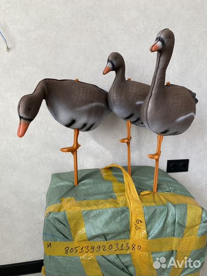 Чучела гусей (3 д )