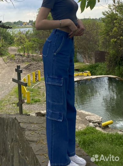 Джинсы карго