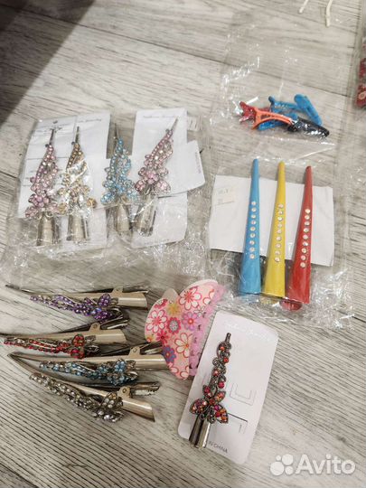 Заколки для волос пакетом